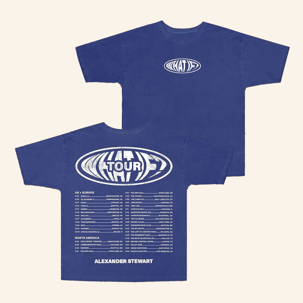 Alexander Stewart Merch What If Tour T-Shirt Music Lover Gift Ideas For Him