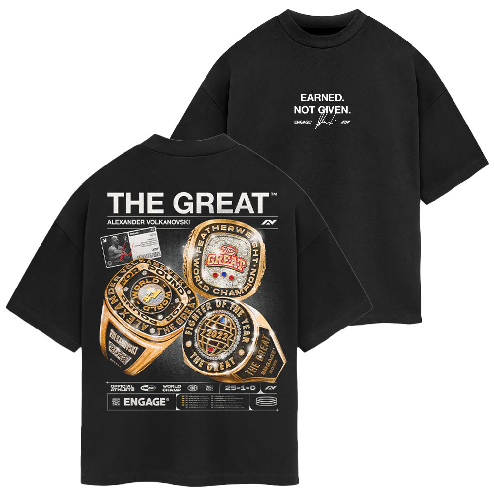 Alexander Volkanovski Big Rings Supporter T-Shirt Gifts For Fans