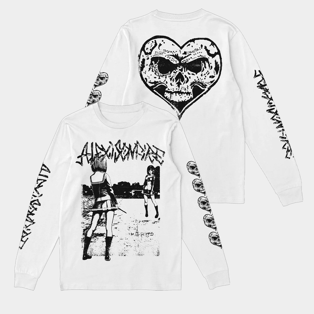 Alexisonfire Merch Anime Knife Fight Long Sleeve T-Shirt Gifts For Band Fans