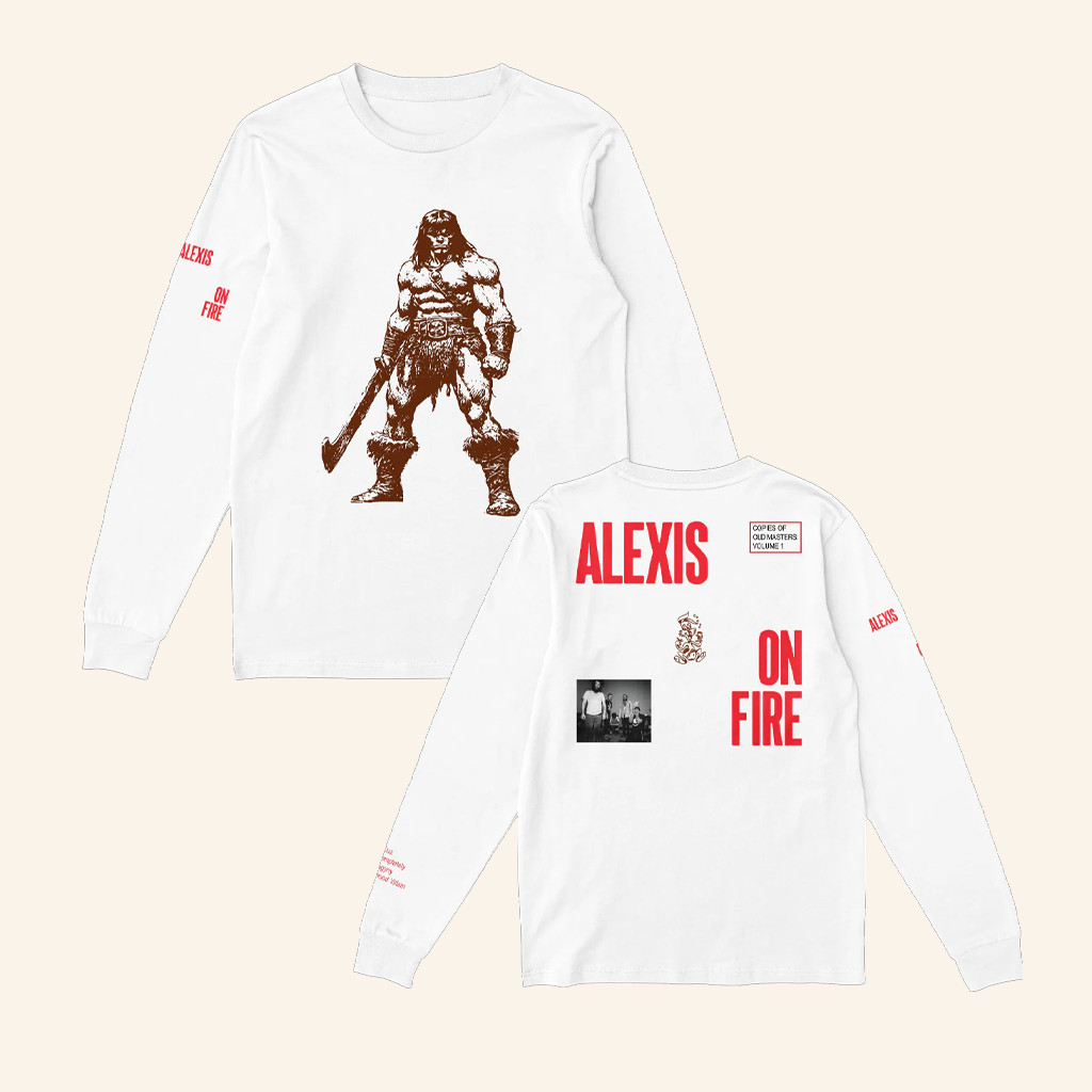 Alexisonfire Merch Barbarian Long Sleeve Shirt Presents For Music Lovers