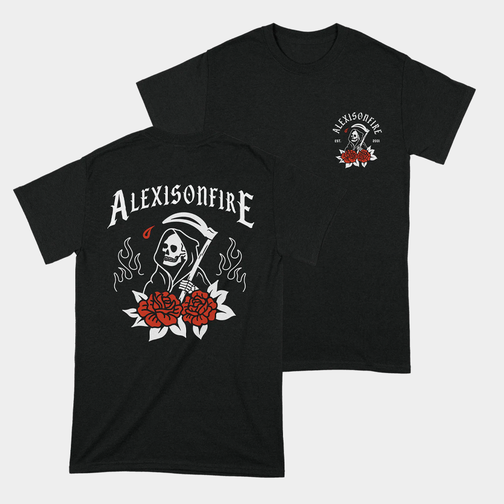 Alexisonfire Merch Grim Reaper Est 2001 T-Shirt Alexisonfire Shirt Cool Gifts For Music Lovers Alexisonfire Merch Grim Reaper Est 2001 T-Shirt Alexisonfire Shirt Cool Gifts For Music Lovers