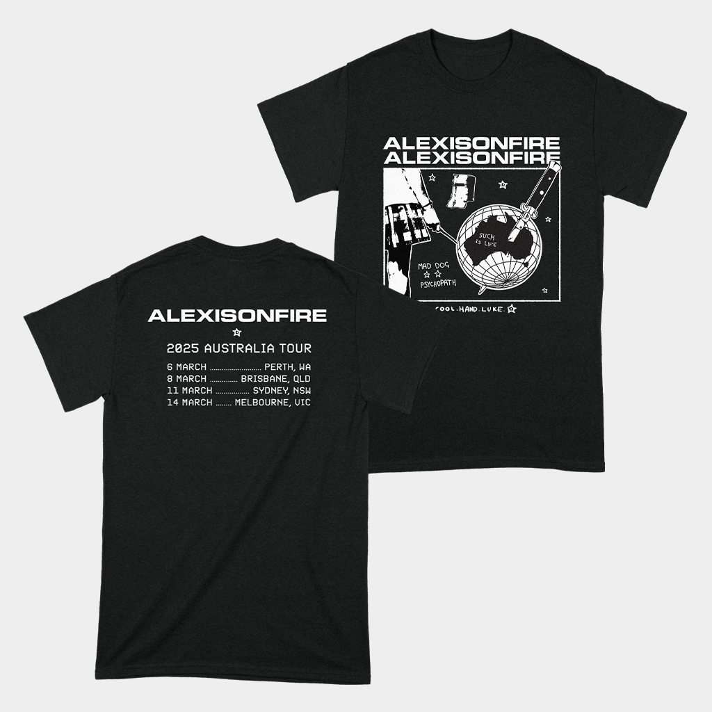 Alexisonfire Merch Such Is Life 2025 Australia Tour T-Shirt Alexisonfire Shirt Gift For Him