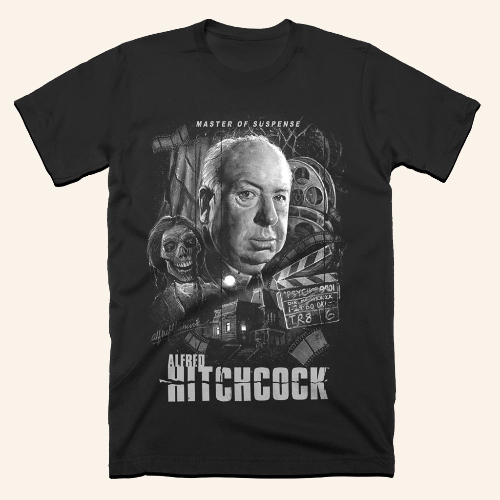 Alfred Hitchcock Master Of Suspense Shirt Halloween T-Shirts Gifts For Father Alfred Hitchcock Master Of Suspense Shirt Halloween T-Shirts Gifts For Father