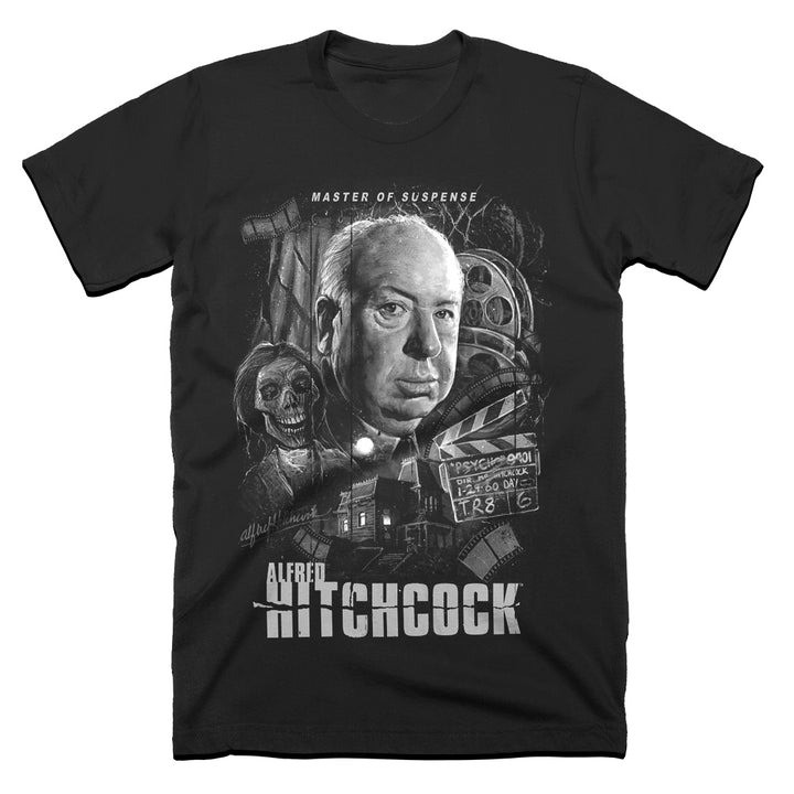 Alfred Hitchcock Master Of Suspense T-Shirt Gift Ideas For Horror Movie Fans