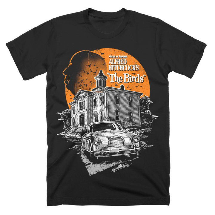 Alfred Hitchcock The Birds T-Shirt Gifts For Scary Movie Lovers