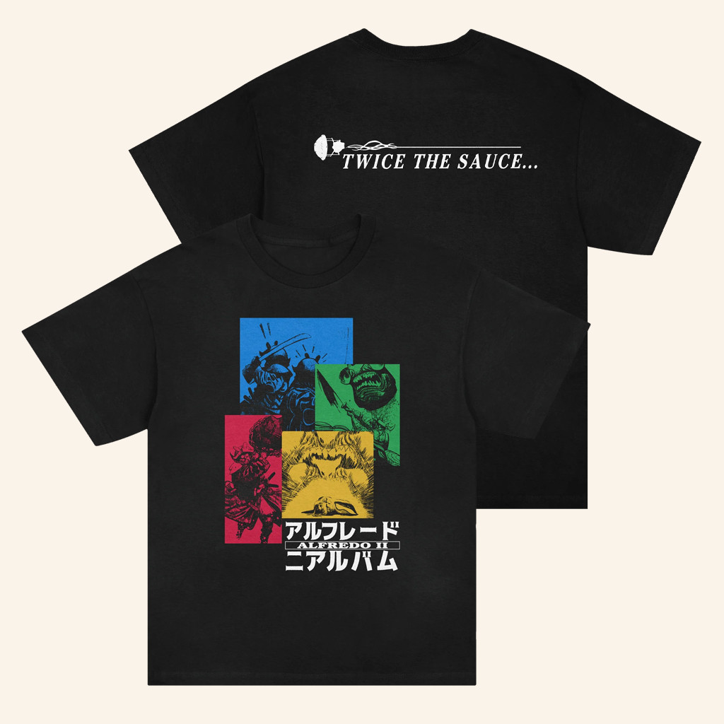 Alfredo's Tokyo Merch Alfredo Bebop Twice The Sauce T-Shirt Gifts For Father