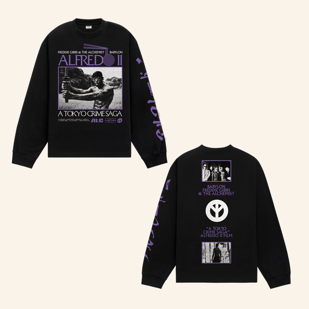 Alfredo's Tokyo Merch Alfredo Ii X Babylon Sword Long Sleeve T-Shirt Gifts For Him Alfredo's Tokyo Merch Alfredo Ii X Babylon Sword Long Sleeve T-Shirt Gifts For Him