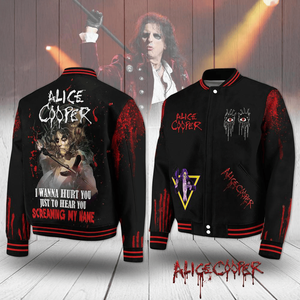 Alice Cooper Screaming My Name Jacket Best Gifts For Music Lovers