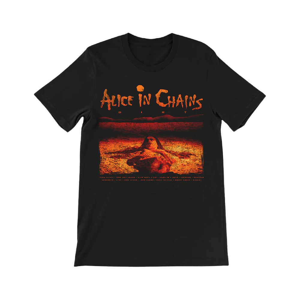Alice In Chains Dirt Album Tracklist T-Shirt Alice In Chains Merch Gifts For Fans Alice In Chains Dirt Album Tracklist T-Shirt Alice In Chains Merch Gifts For Fans
