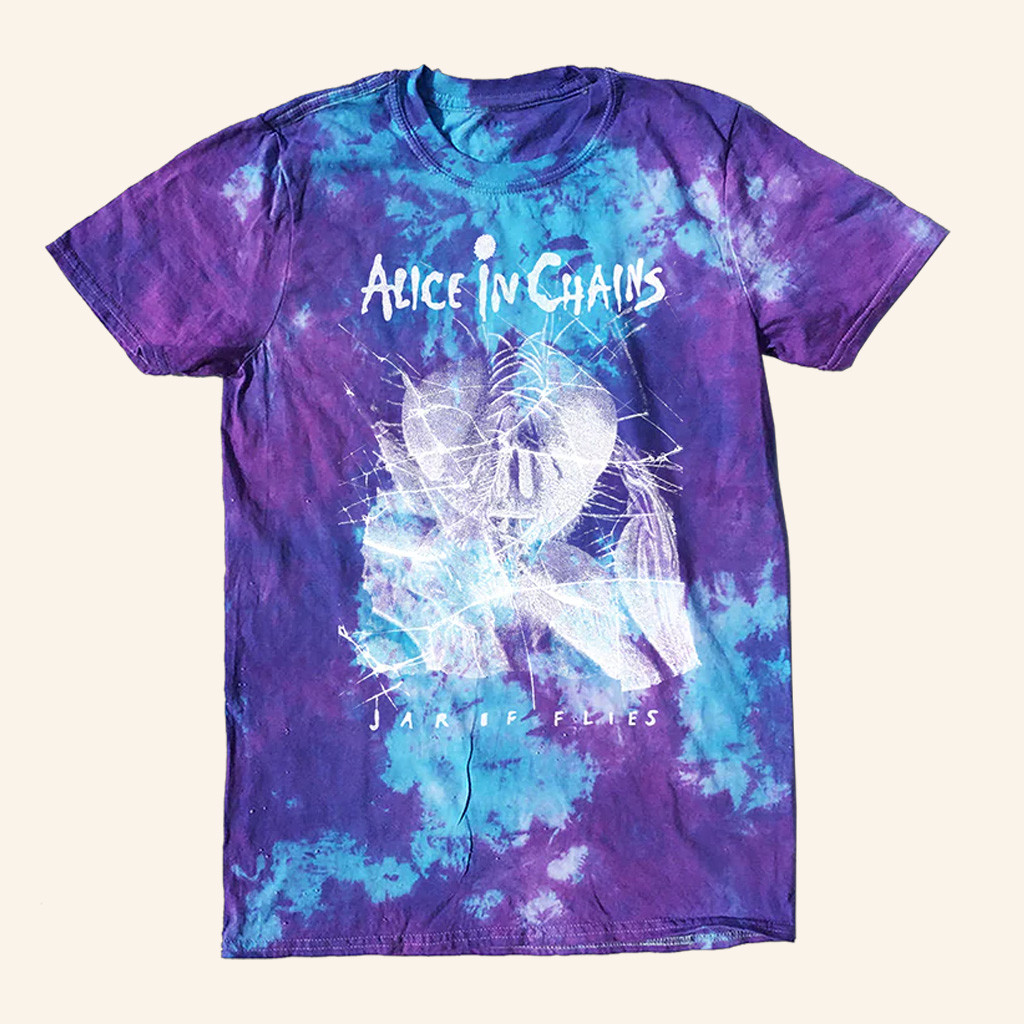 Alice In Chains Merch Jar Of Flies Tie Dye T-Shirt Christmas Gift Ideas For Son