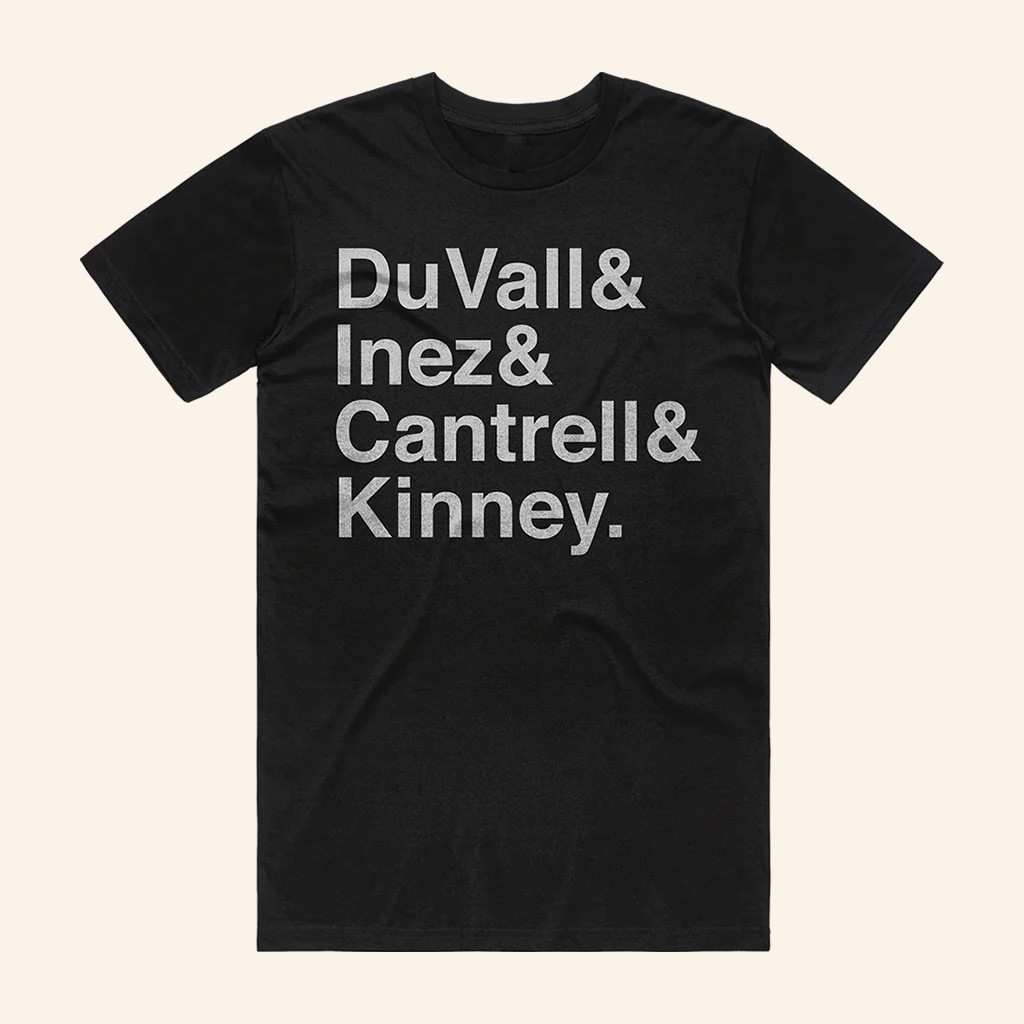 Alice In Chains Merch Last Names Black T-Shirt Christmas Gift Ideas For Friends Alice In Chains Merch Last Names Black T-Shirt Christmas Gift Ideas For Friends