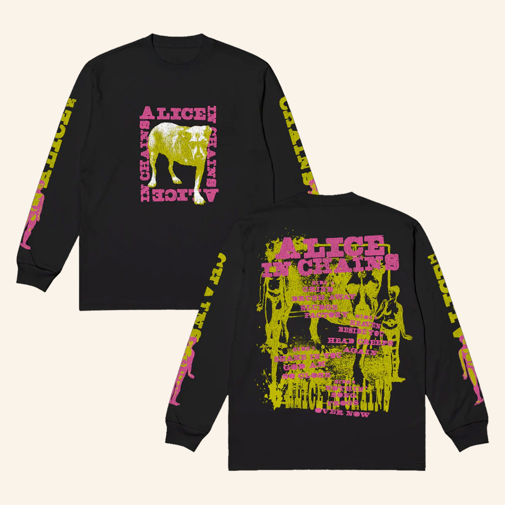 Alice In Chains Merch Tripod Long Sleeve T-Shirt Christmas Presents For Boyfriend Alice In Chains Merch Tripod Long Sleeve T-Shirt Christmas Presents For Boyfriend