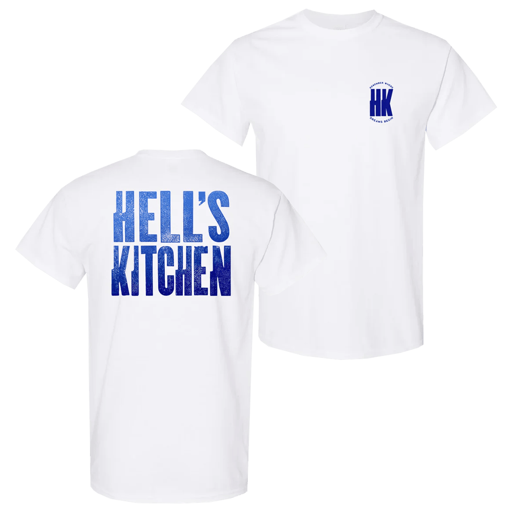 Alicia Keys Merch Store Hell's Kitchen Ombre Logo T-Shirt Gift Ideas For Music Lovers