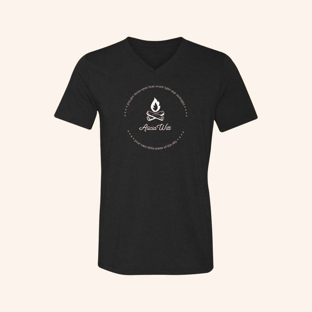 Alicia Witt Merch Any Midnight Clay V-Neck T-Shirt Gifts For Wife Alicia Witt Merch Any Midnight Clay V-Neck T-Shirt Gifts For Wife