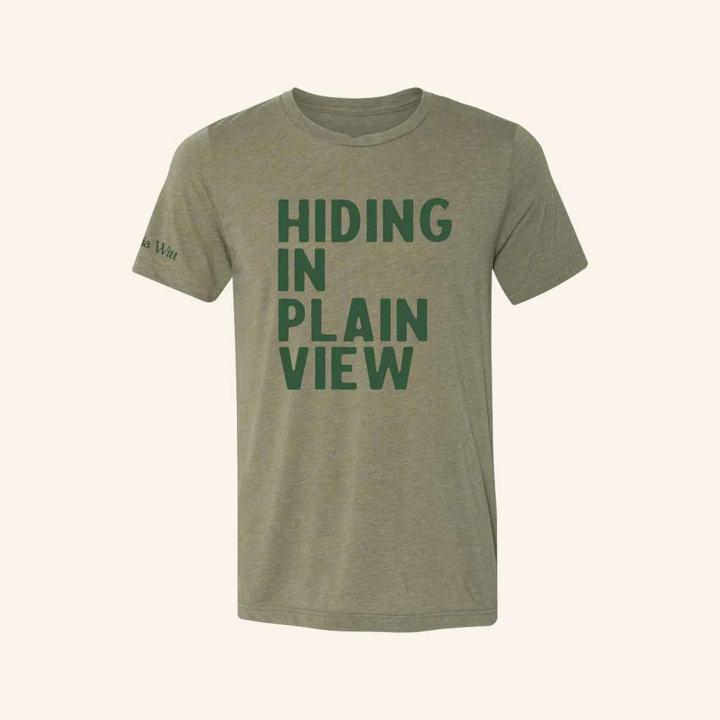 Alicia Witt Merch Hiding In Plain View T-Shirt Music Lover Gifts For Him Alicia Witt Merch Hiding In Plain View T-Shirt Music Lover Gifts For Him