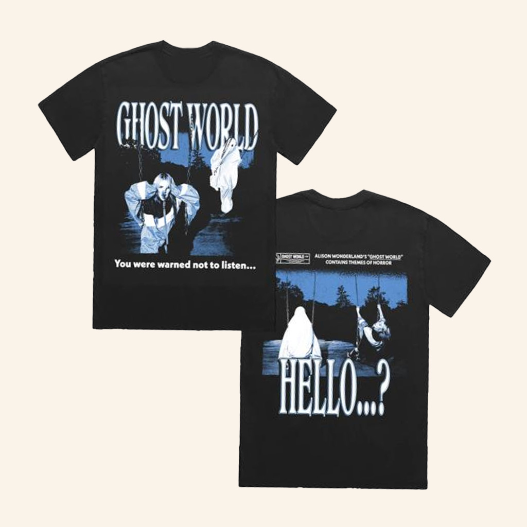 Alison Wonderland Merch Ghost World T-Shirt Gifts For Fans Alison Wonderland Merch Ghost World T-Shirt Gifts For Fans