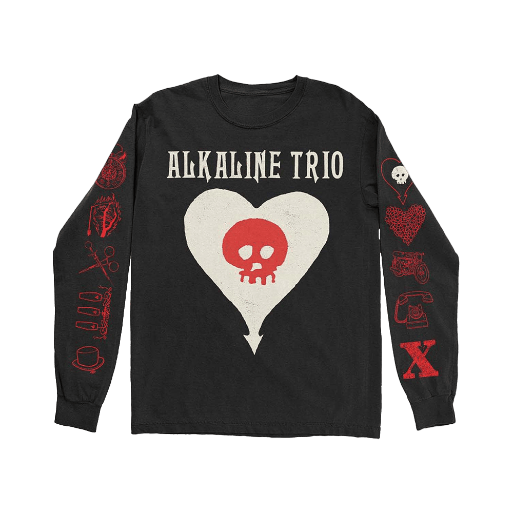 Alkaline Trio Merch Album Icons 2024 Long Sleeve Shirt Black Music Lover Gifts For Him Alkaline Trio Merch Album Icons 2024 Long Sleeve Shirt Black Music Lover Gifts For Him