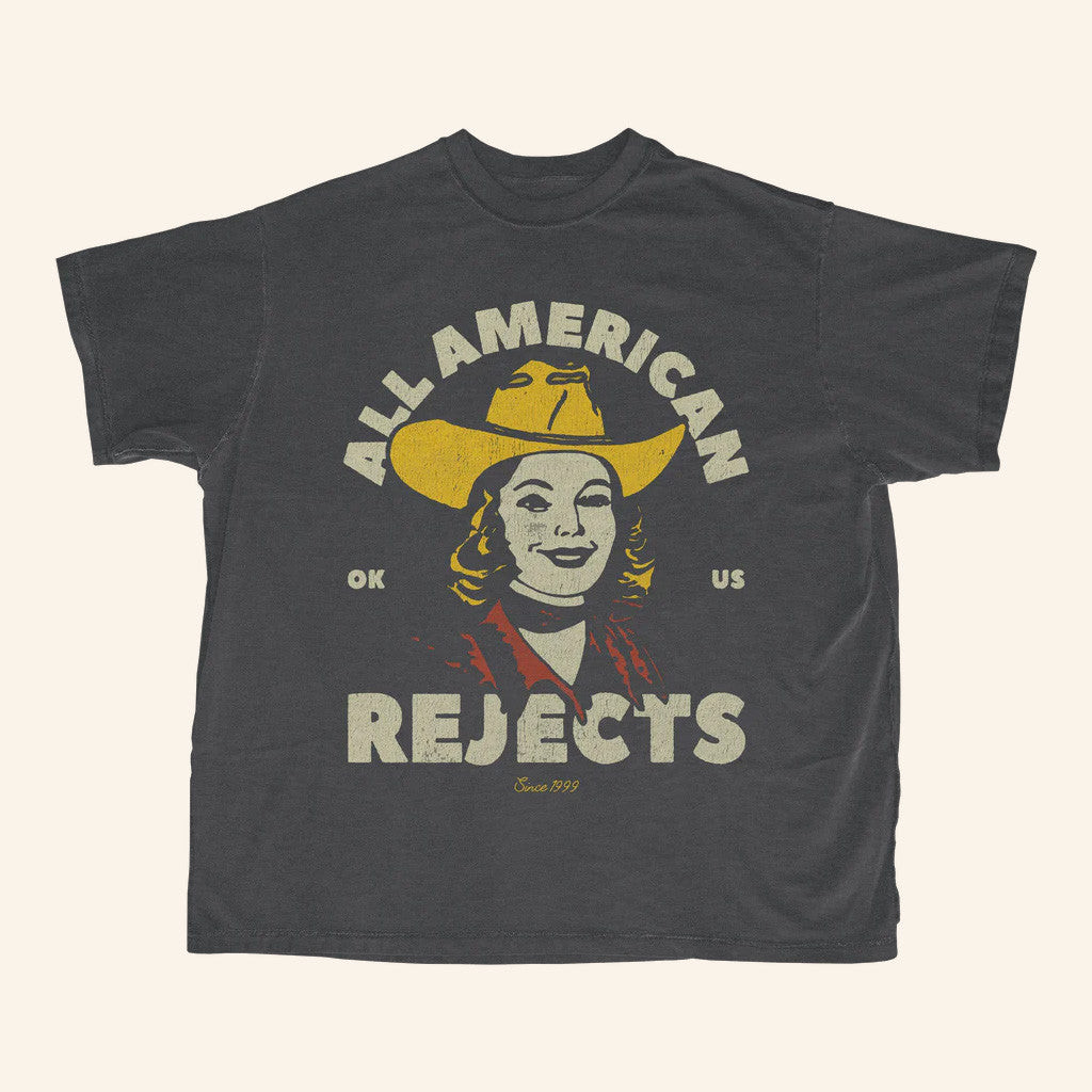 All American Rejects Merch Cowgirl Cropped T-Shirt Gifts For Her All American Rejects Merch Cowgirl Cropped T-Shirt Gifts For Her