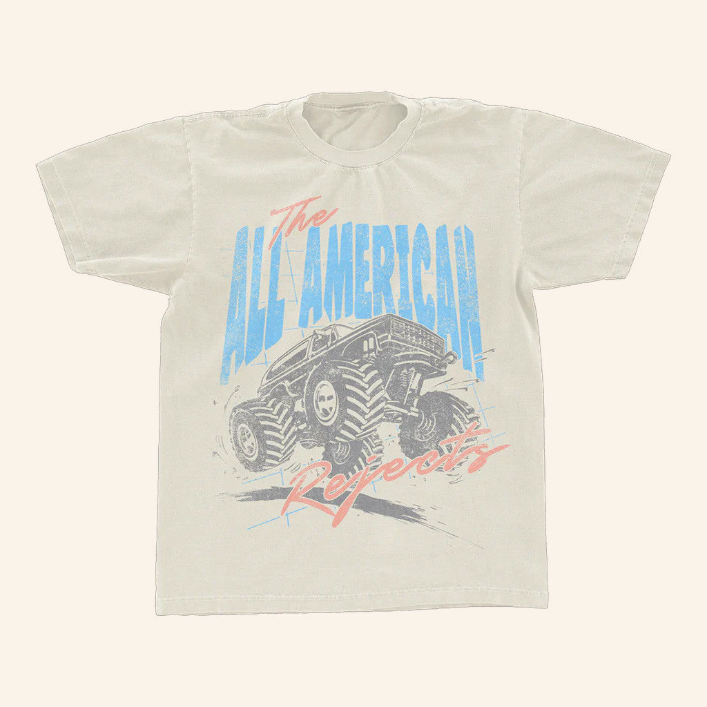 All American Rejects Merch Monster Truck T-Shirt Best Gifts For Friends All American Rejects Merch Monster Truck T-Shirt Best Gifts For Friends