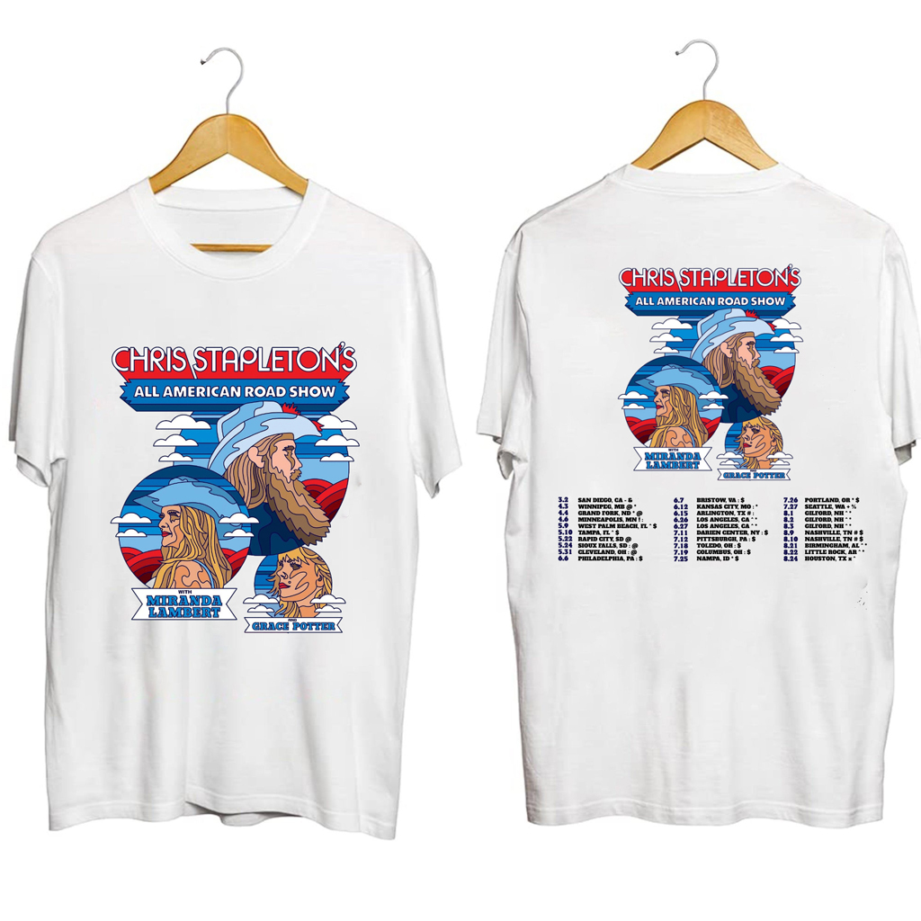 All American Road Show Chris Stapleton Shirt Gifts For Music Lovers