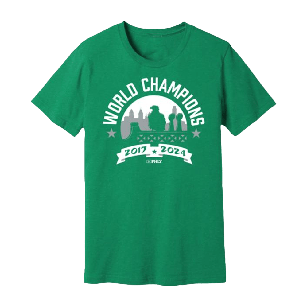 All City Network Merch Phly World Champions T-Shirt Presents For Husband