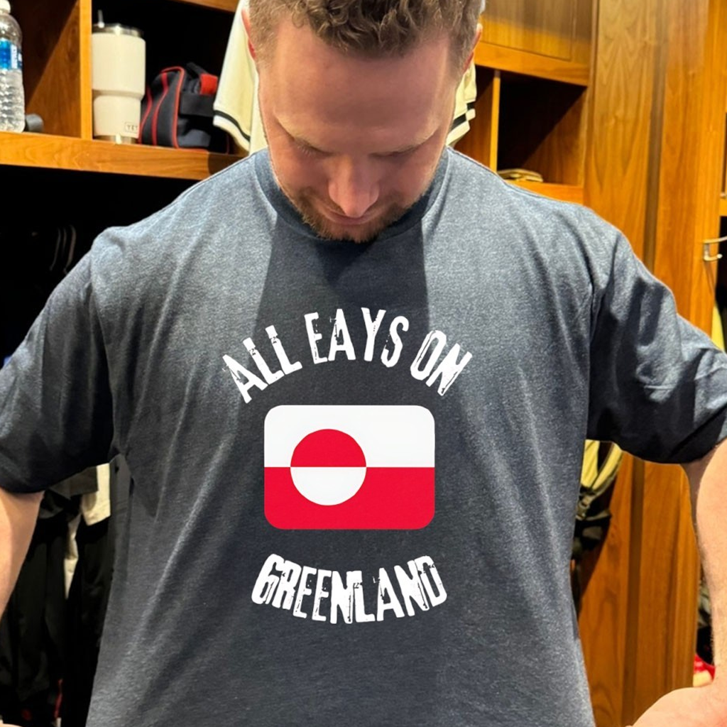 All Eays On Greenland Flag T-Shirt Best Birthday Gift For Husband All Eays On Greenland Flag T-Shirt Best Birthday Gift For Husband