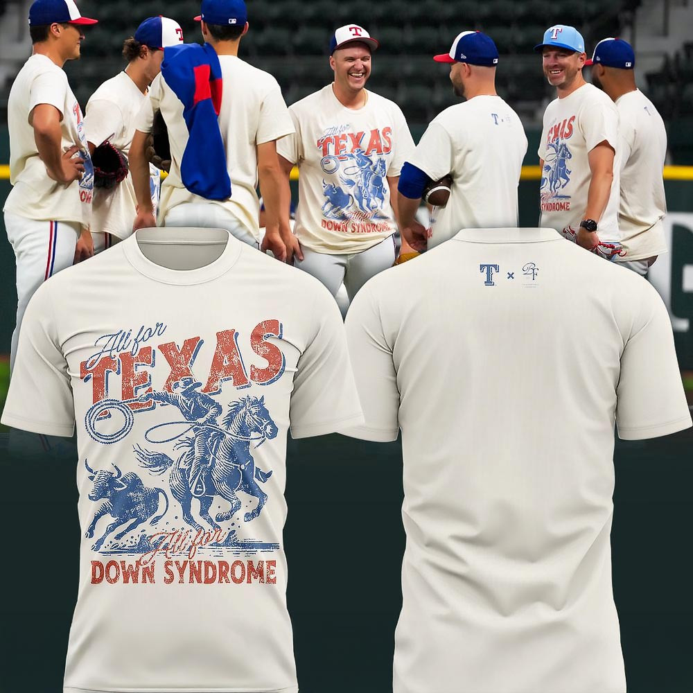 All For Texas All For Down Syndrome Collab Rodeo T-Shirt Gift For Basketball Lover