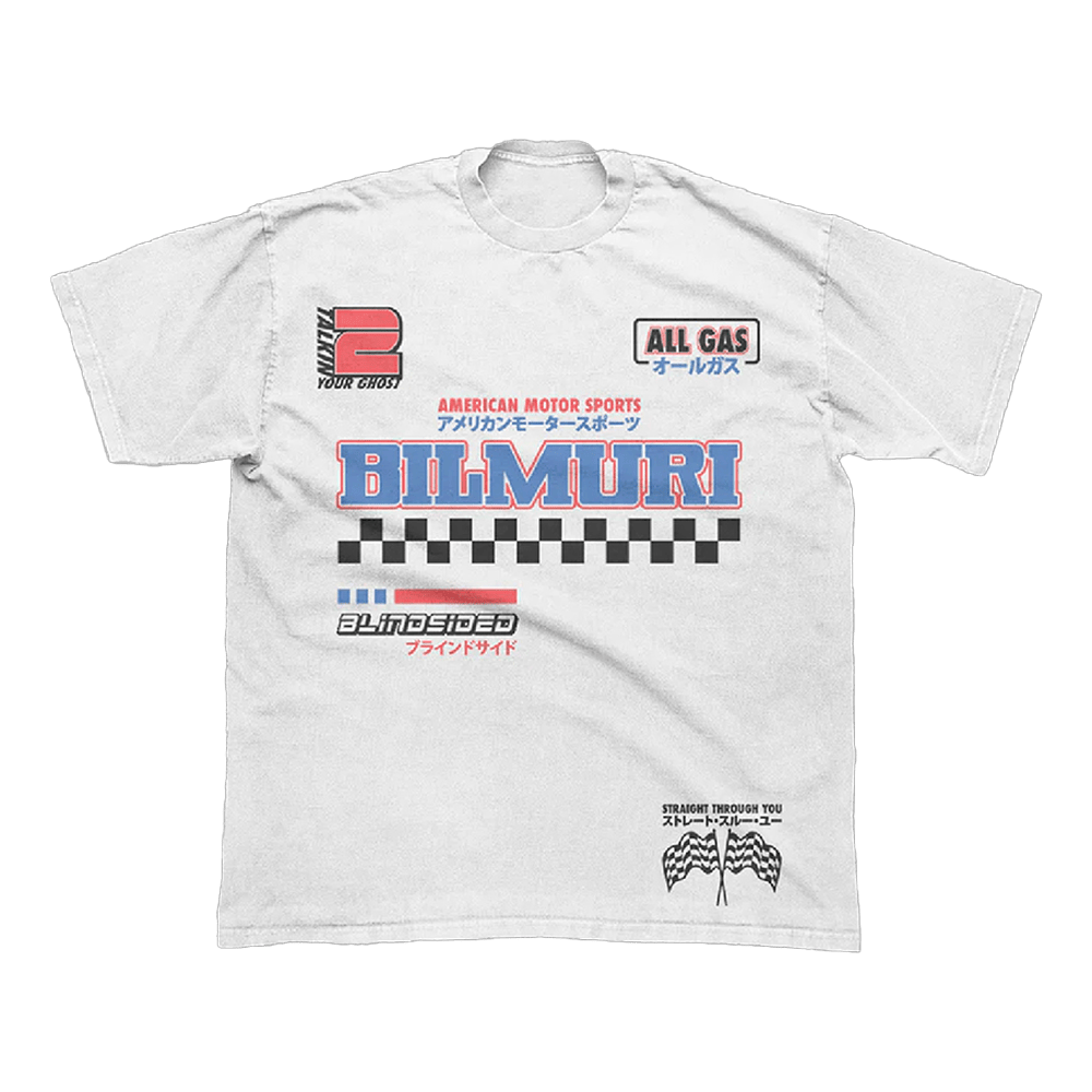 All Gas White T-Shirt Muri Merch Gift Ideas For Boyfriend