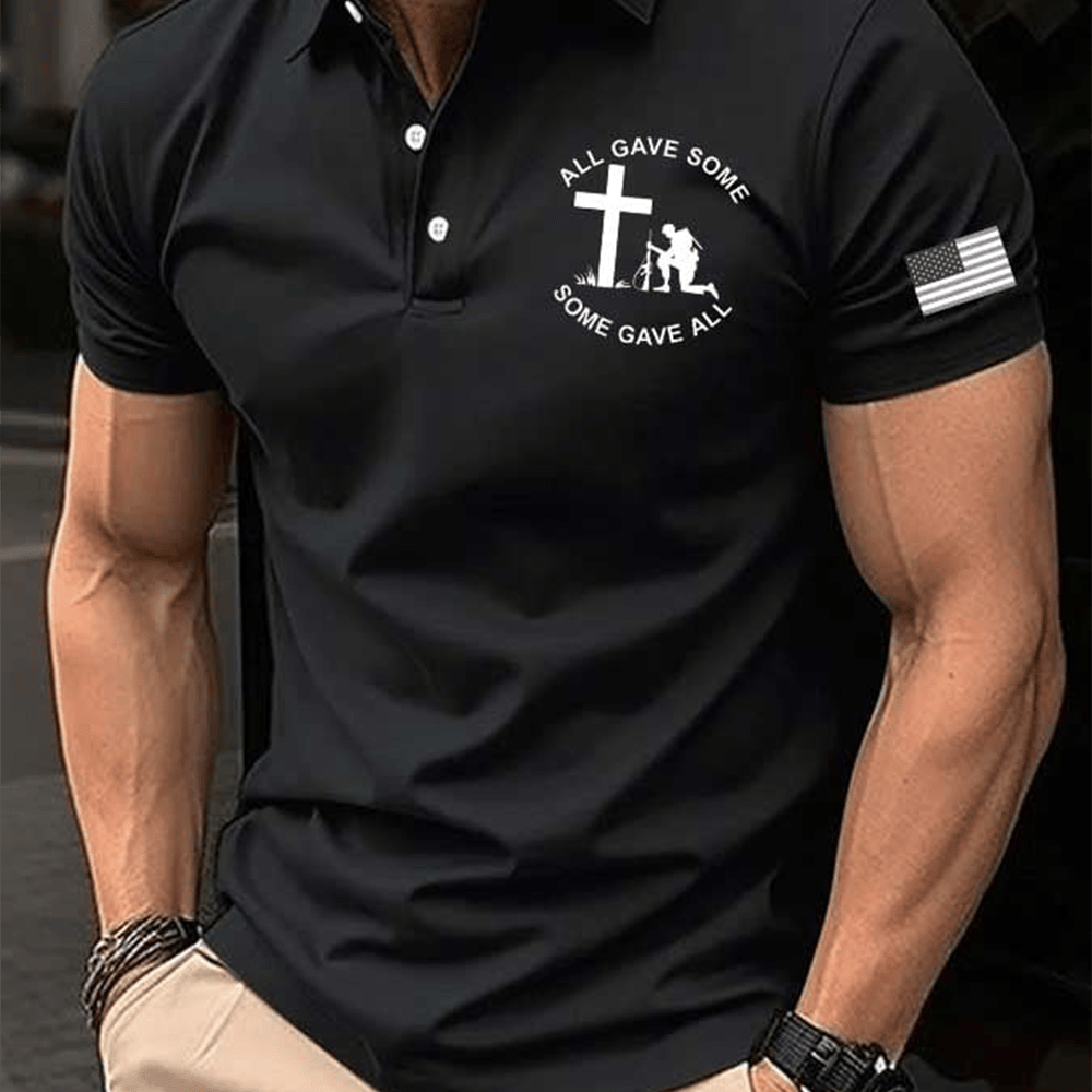 All Gave Some Some Gave All Polo Shirt Faith Shirt Christmas Christian Gift Ideas