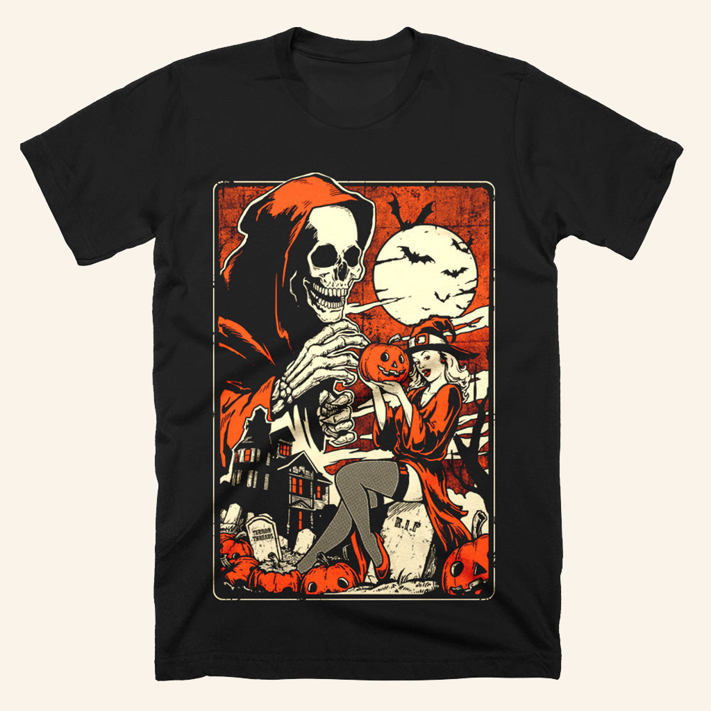 All Hallows Eve T-Shirt Mens Halloween Shirt Best Gifts For Husband All Hallows Eve T-Shirt Mens Halloween Shirt Best Gifts For Husband