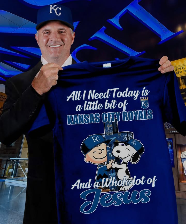 All I Need Today Is A Little Bit Of Kansas City Royal And A Whole Lot Of Jesus T-Shirt