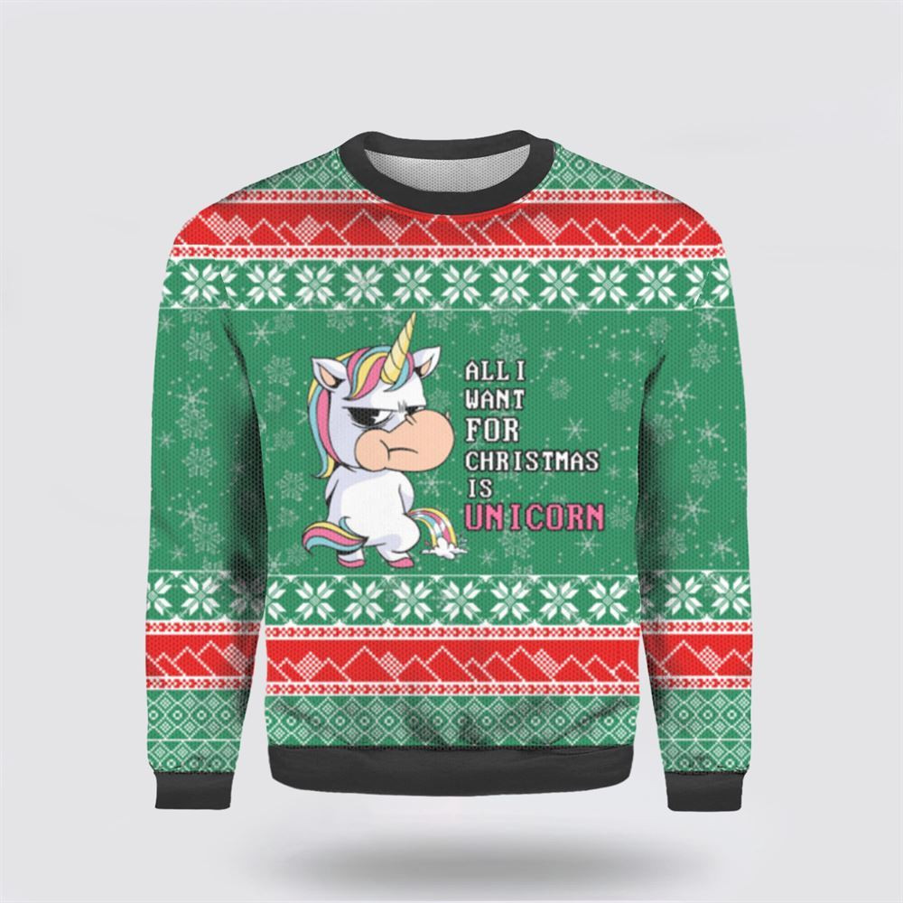 All I Want For Christmas Is Dachshund Ugly Christmas Sweater Christmas Gift For Dog Love