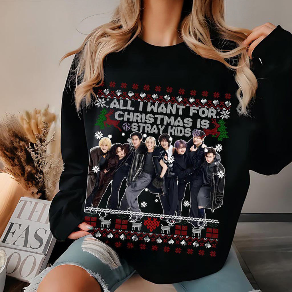 All I Want For Christmas Is Stray Kids Sweatshirt Stray Kids Hop Shirt Stray Kids Dominate All I Want For Christmas Is Stray Kids Sweatshirt Stray Kids Hop Shirt Stray Kids Dominate