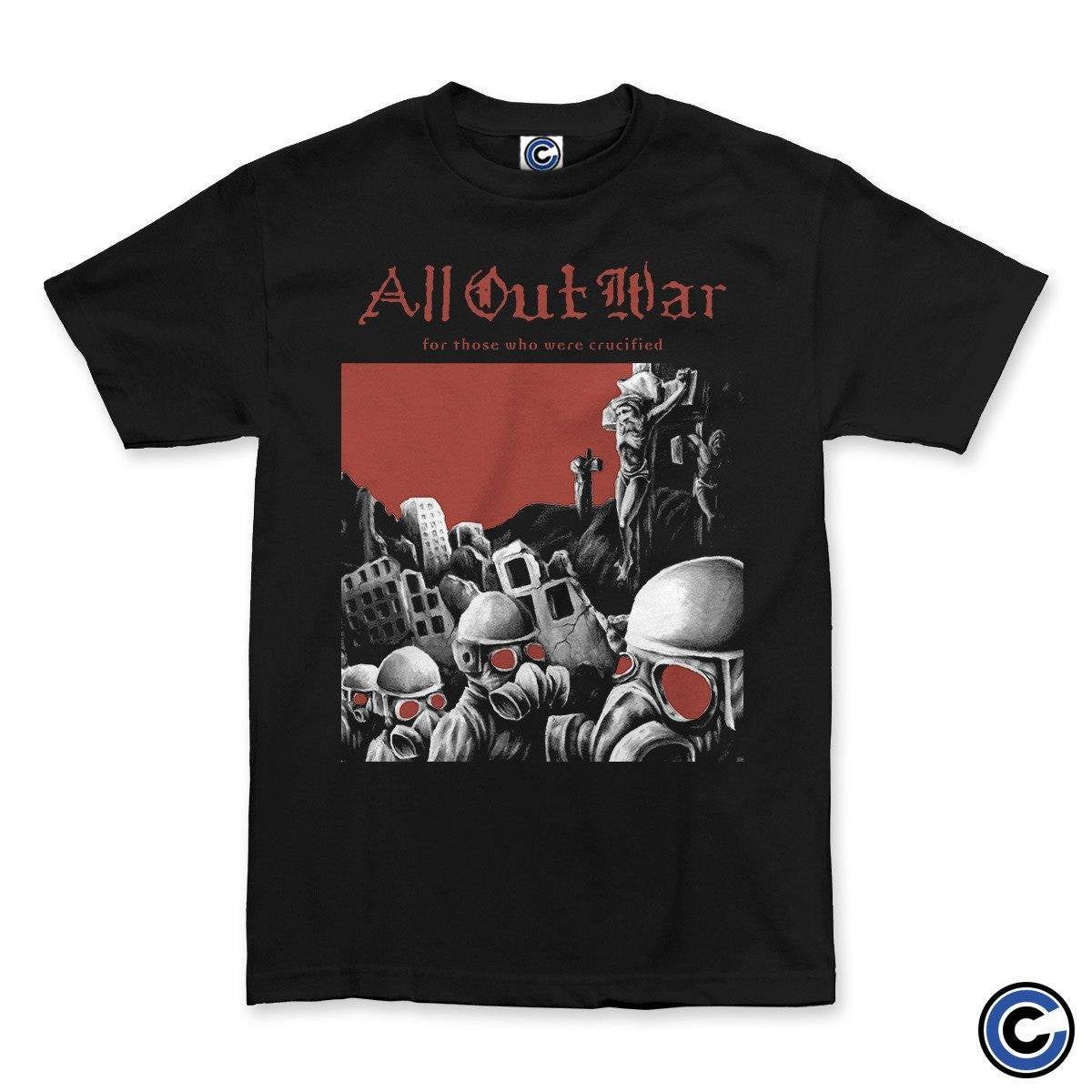 All Out War Merch Crucified Shirt All Out War Shirt All Out War Merch Crucified Shirt All Out War Shirt