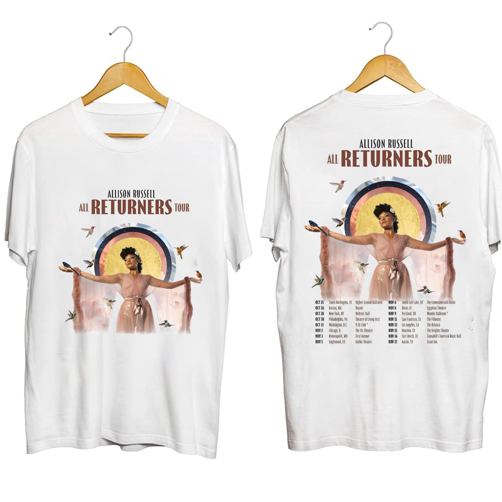 All Returners Tour Allison Russell Shirt Fan Merch Cool Gifts For Music Lovers