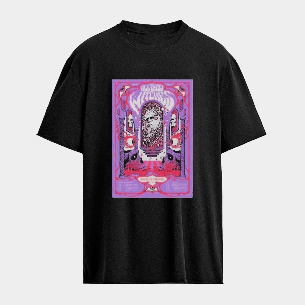 All Them Witches 2026 House Of Mirrors Tour T-Shirt All Them Witches Merch Gifts For Rock Fans