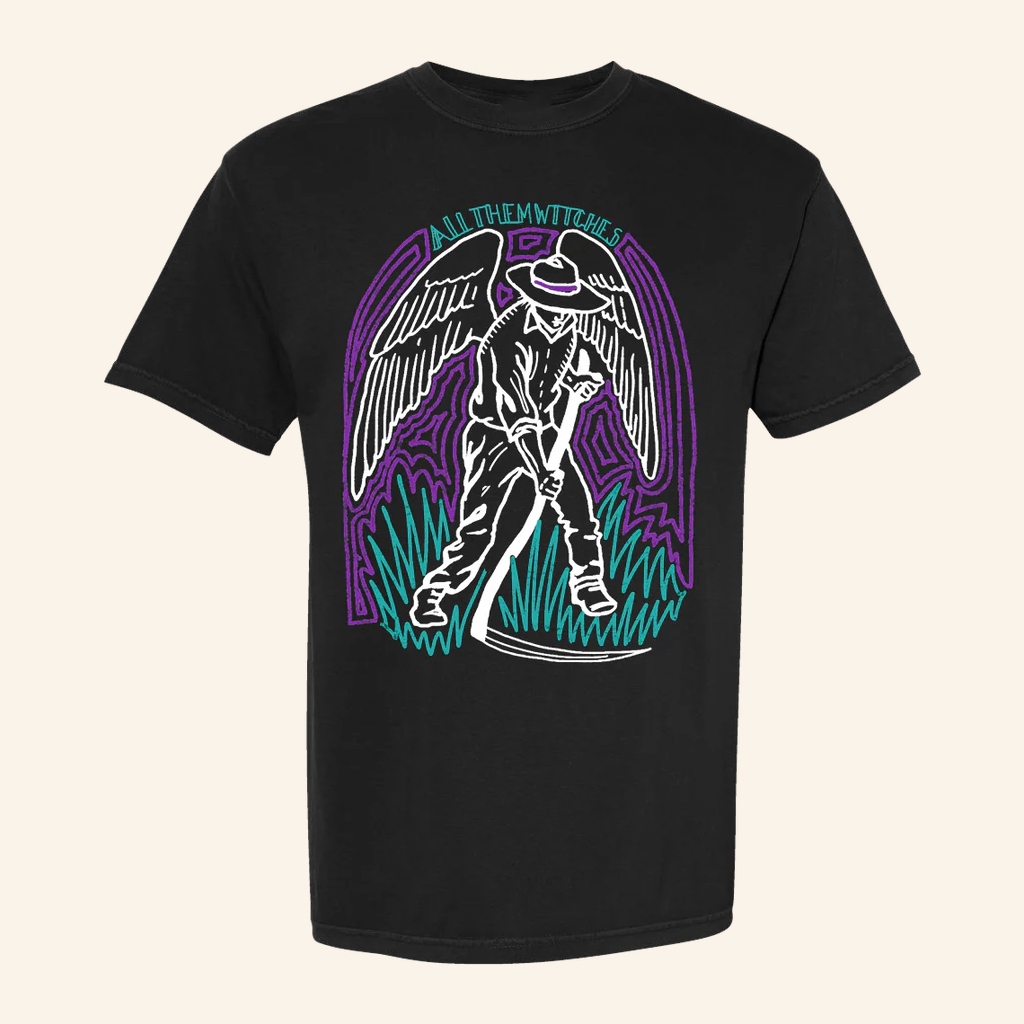 All Them Witches Merch Black Reaper T-Shirt Best Gifts For Rock Fans