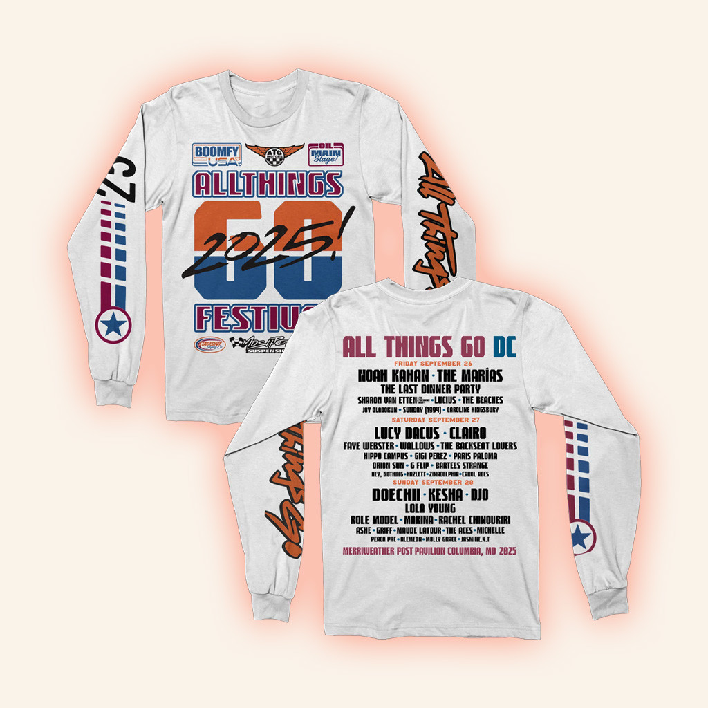 All Things Go Merch DC Racing Team Long Sleeve Shirt Gifts For Husband