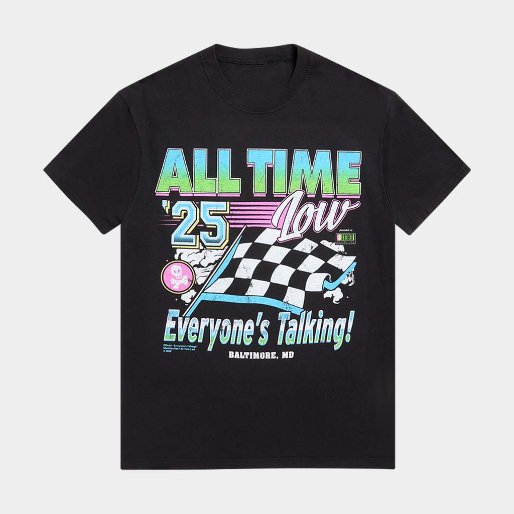 All Time Low Merch Everyone's Talking Racing T-Shirt Best Gifts For Friends