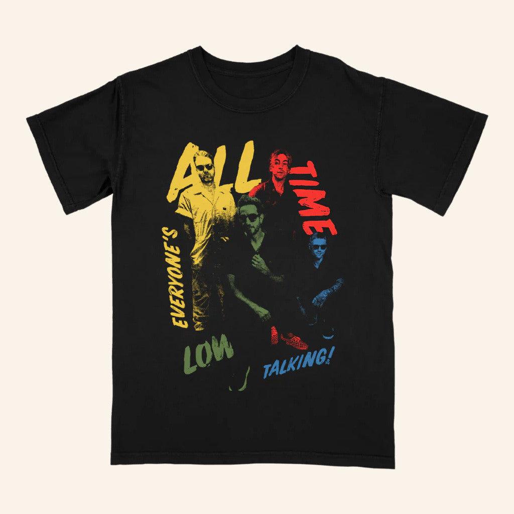 All Time Low Official Merch Everyone's Talking Photo T-Shirt Gifts For Fans
