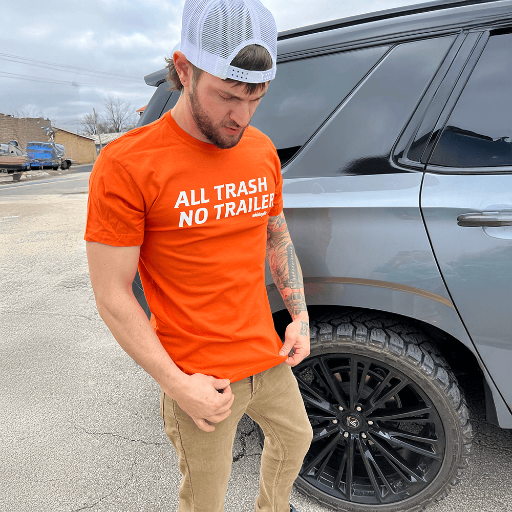 All Trash No Trailer Shirt Stepdad Gifts For Father's Day Gift for Dad All Trash No Trailer Shirt Stepdad Gifts For Father's Day Gift for Dad