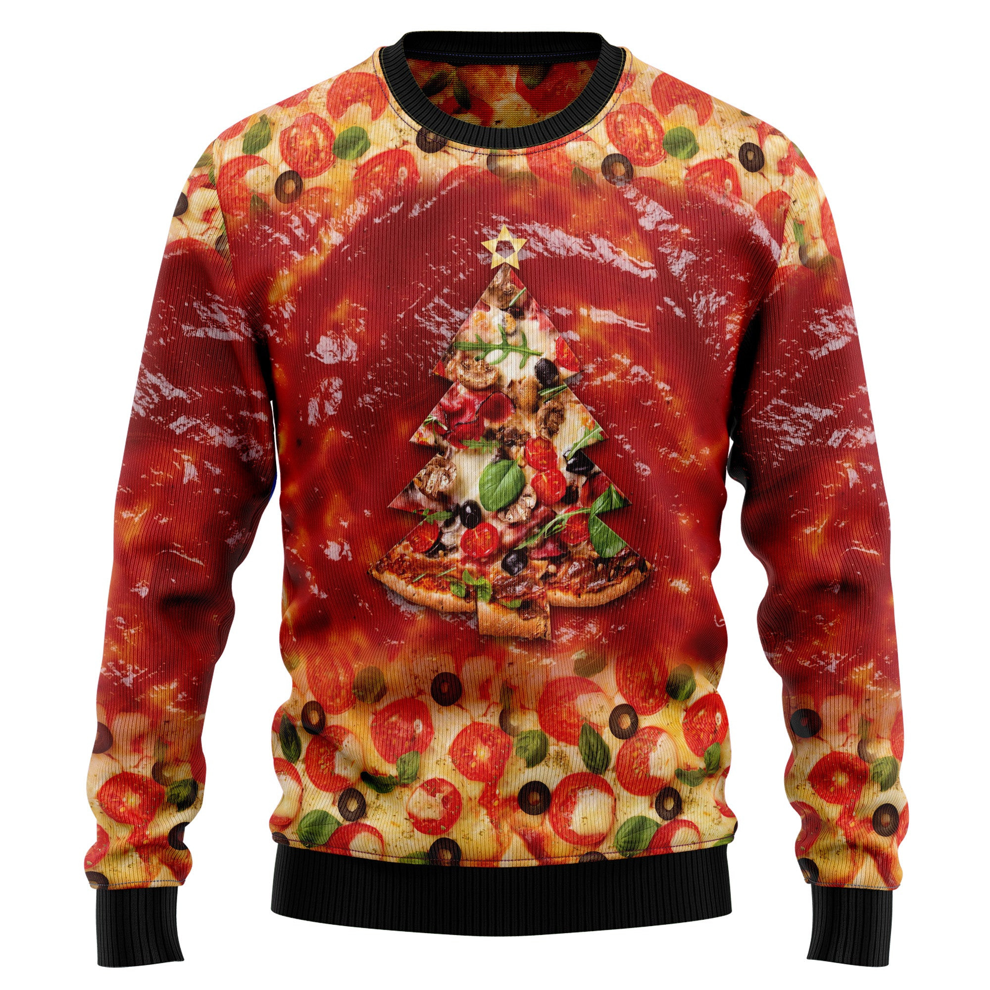 All Want for Christmas is Pizza Ugly Christmas Sweater