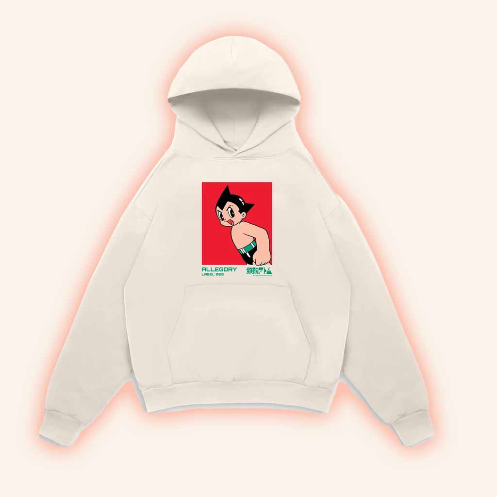 Allegory House Merch Astro Boy Red Box Hoodie Top Christmas Gifts For Her