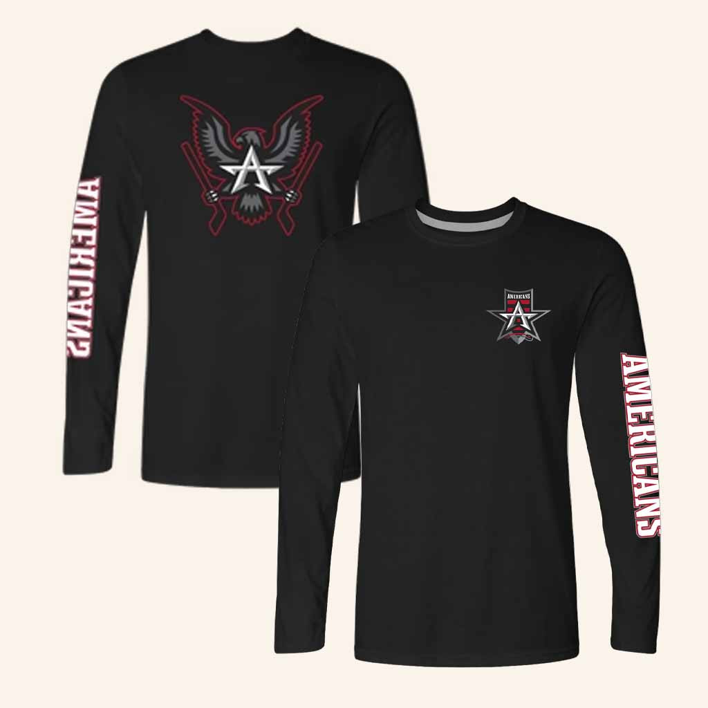 Allen Americans Merch Black Eagle Long Sleeve Shirt Gift Ideas For Husband Allen Americans Merch Black Eagle Long Sleeve Shirt Gift Ideas For Husband