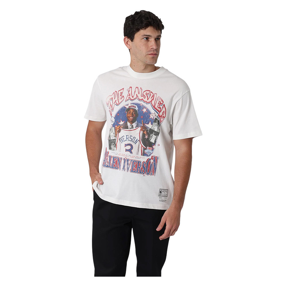 Allen Iverson Philadelphia 76ers Star Burster T-Shirt Allen Iverson Merch Basketball Lover Gift