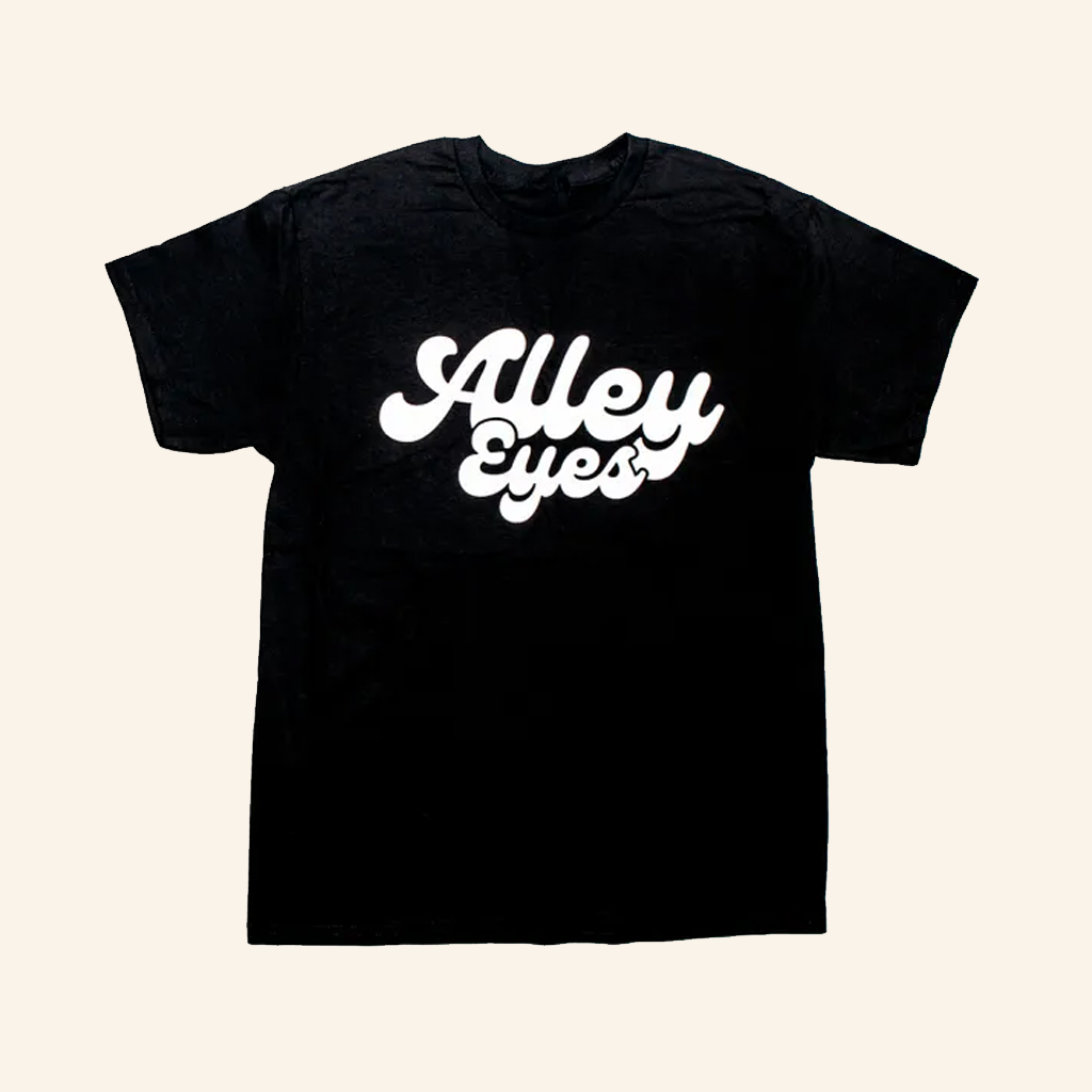 Alley Eyes Merch Logo Black T-Shirt Gift Ideas For Music Lovers