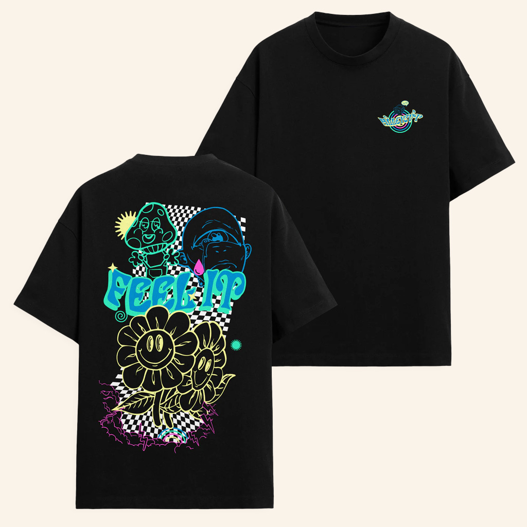 Alleycvt Merch Planet Supersonic Shirt Feel It T-Shirt Best Gifts For Music Lovers