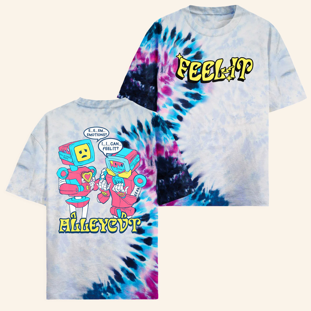 Alleycvt Merch Planet Supersonic Shirt Feel It Tie Dye T-Shirt Best Gifts For Girlfriend Alleycvt Merch Planet Supersonic Shirt Feel It Tie Dye T-Shirt Best Gifts For Girlfriend