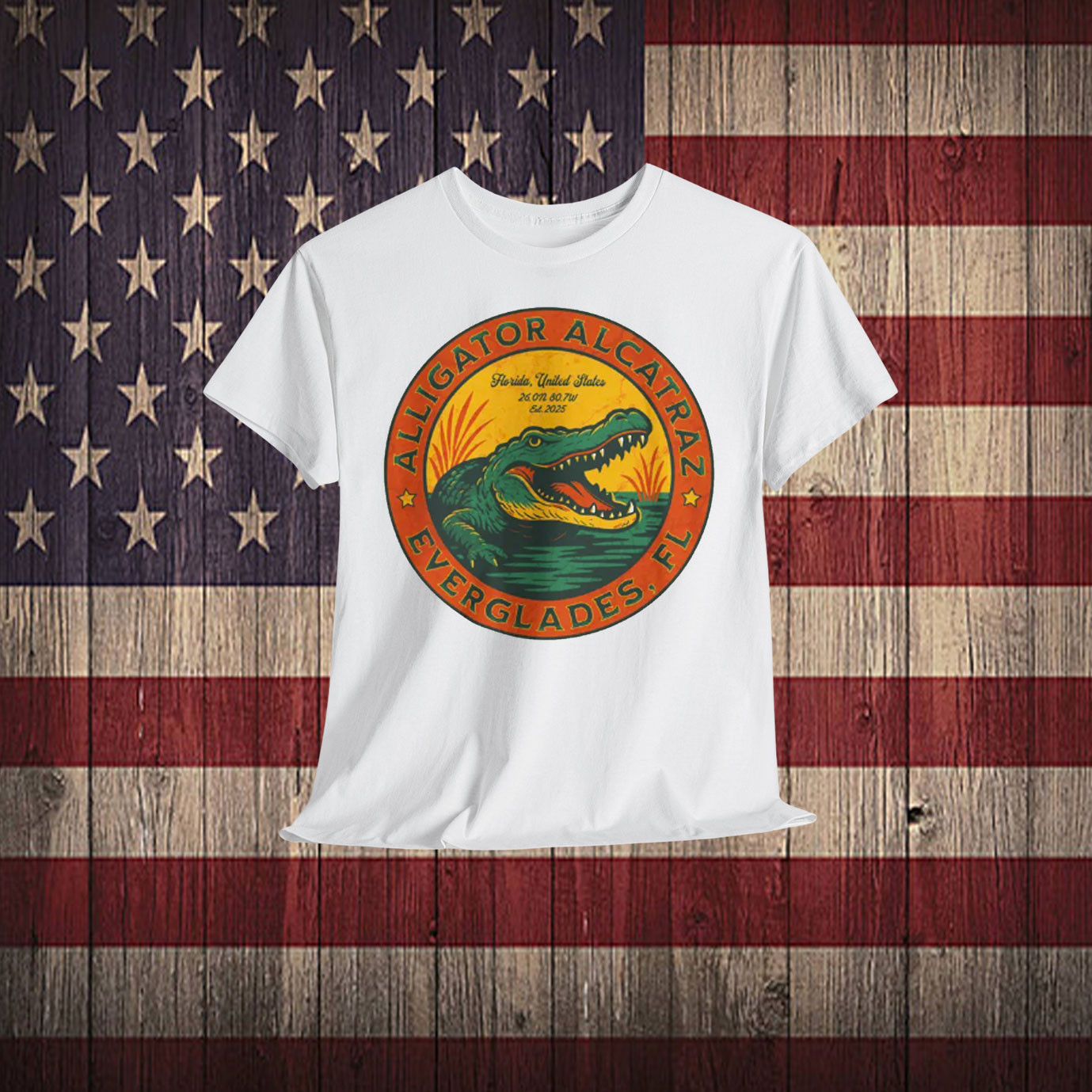 Alligator Alcatraz Everglades National Park Shirt Alligator Alcatraz T-Shirt Gifts For Him
