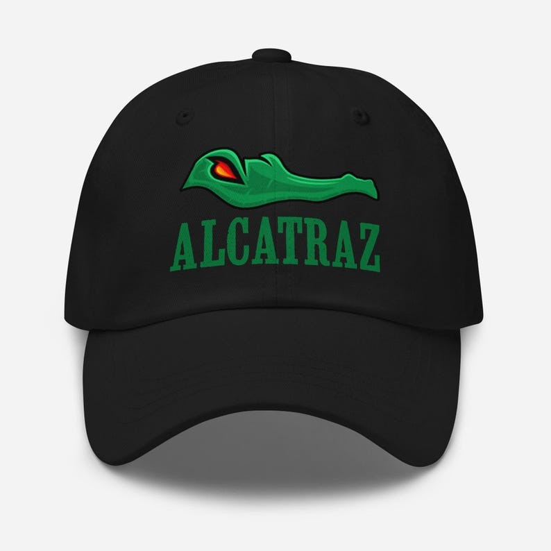 Alligator Alcatraz Hat Gator Baseball Cap Gift For Men